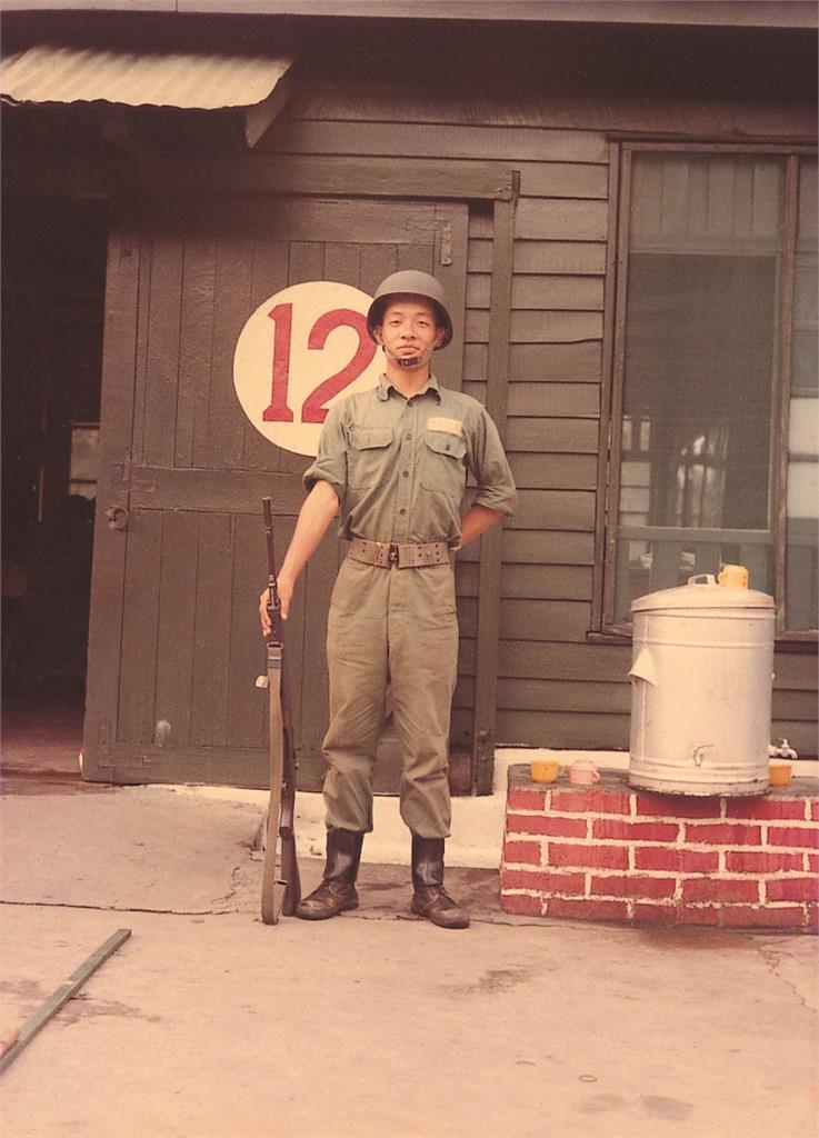 賴清德上節目自曝金門當兵照! 強調和平一定要靠實力