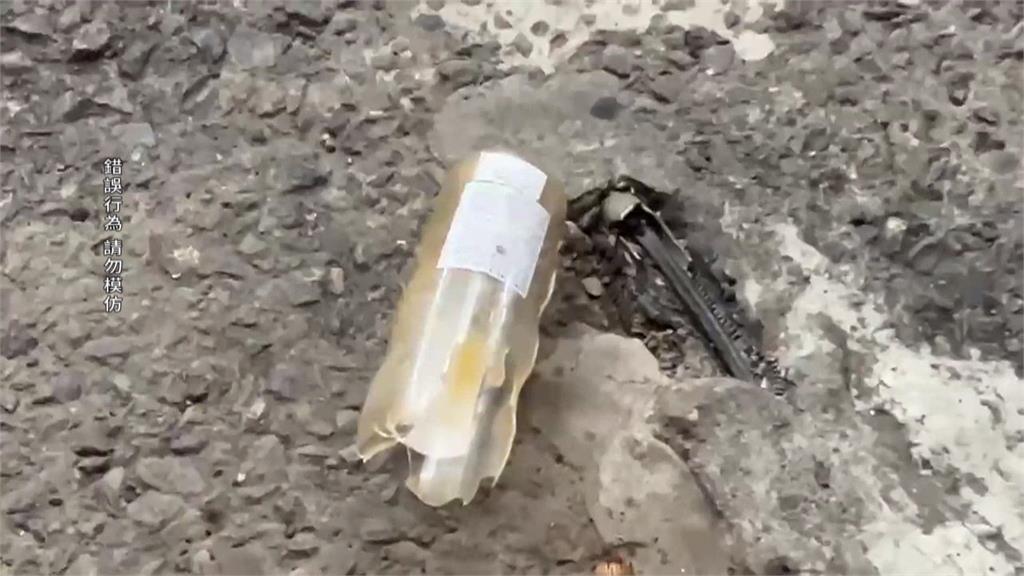 高雄女子高樓丟玻璃瓶險砸人車　楠陽高架橋驚見不明物害車爆