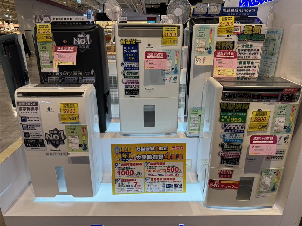 快新聞／普發一萬變兩萬！全聯、大全聯祭「外送、家電」優惠搶商機