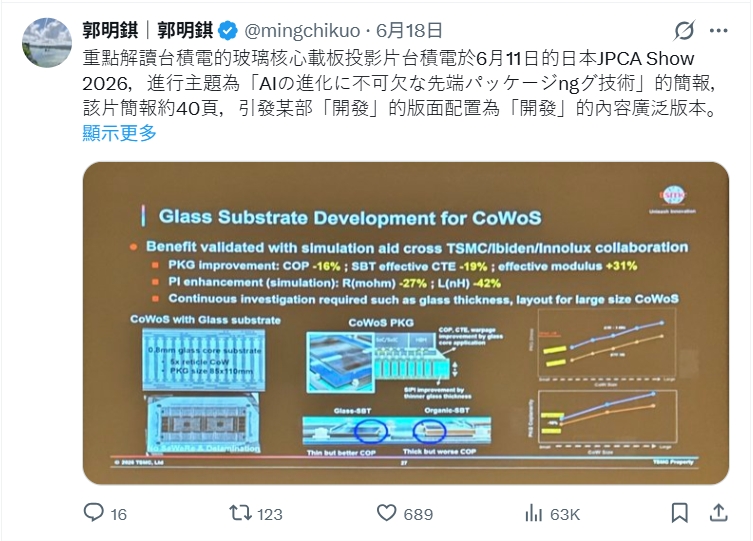 台積電封裝簡報外流！「這1技術」成AI算力飆升關鍵　價格貴數倍輝達照買單