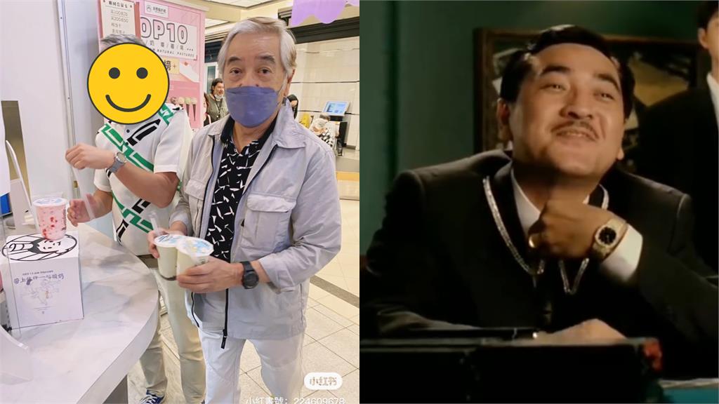 《賭聖》洪爺「滿頭白髮」現身賣場！77歲真面目「煞氣全失」秒變慈祥老人