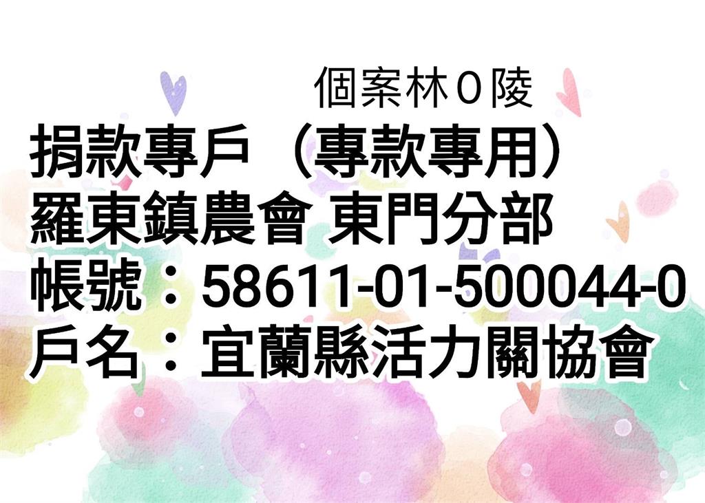 單親媽媽罹「惡性腫瘤」身體癱瘓失能!王瞳、楊淨宇探視志工 單親媽媽罹「惡性腫瘤」身體癱瘓、生活失能!王瞳、楊淨宇探視志工幫籌醫療