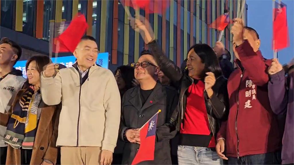 宜蘭元旦升旗藍白擬參選人合體 基隆謝國樑、童子瑋較勁