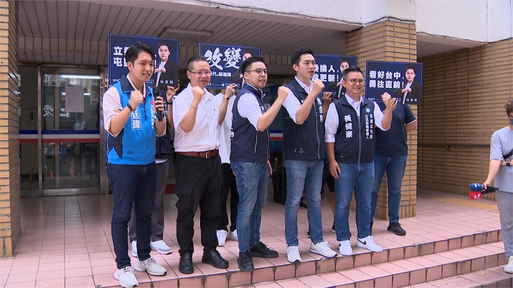 國民黨發言人林家興登記台中第七選區　對戰何欣純