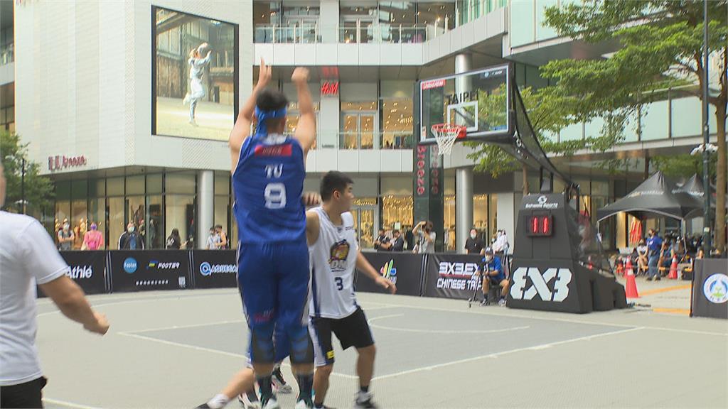 台北舉辦3對3籃球賽　專案申請免戴口罩