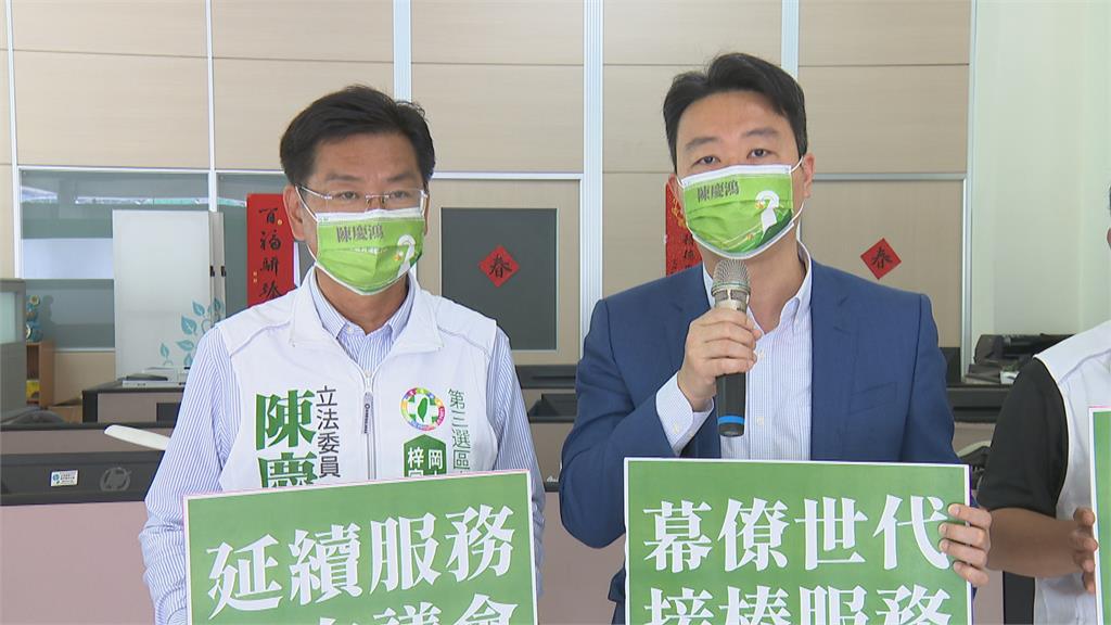 幕僚世代接棒 陳世凱力薦陳慶鴻、黃彥毓