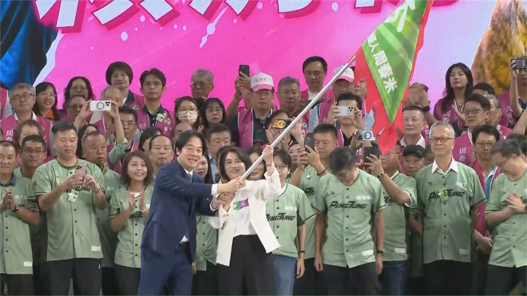 周春米競總成立大咖幫站台　賴總統讚標竿首長、學弟沈伯洋錄影片