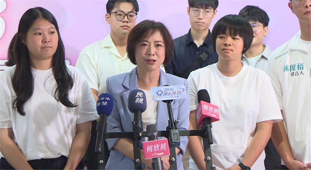 中市府推營養午餐首週雙主菜　何欣純質疑政見被跟進
