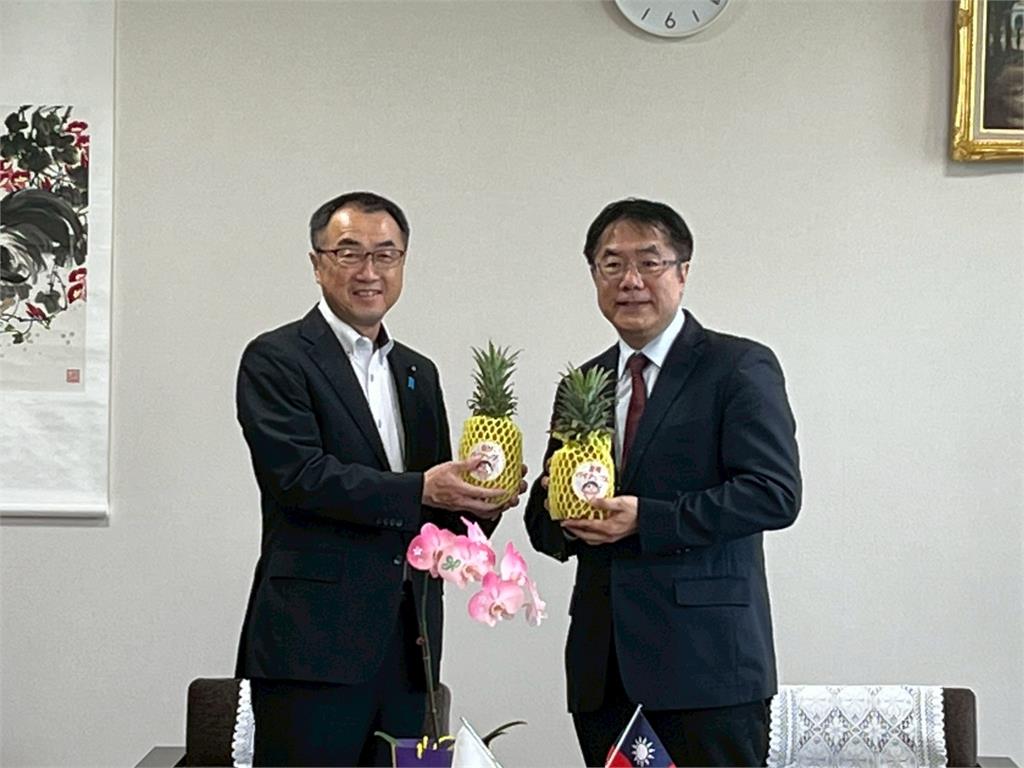 黃偉哲拜會日本宮城縣知事、議長  共盼教育交流傳承友誼