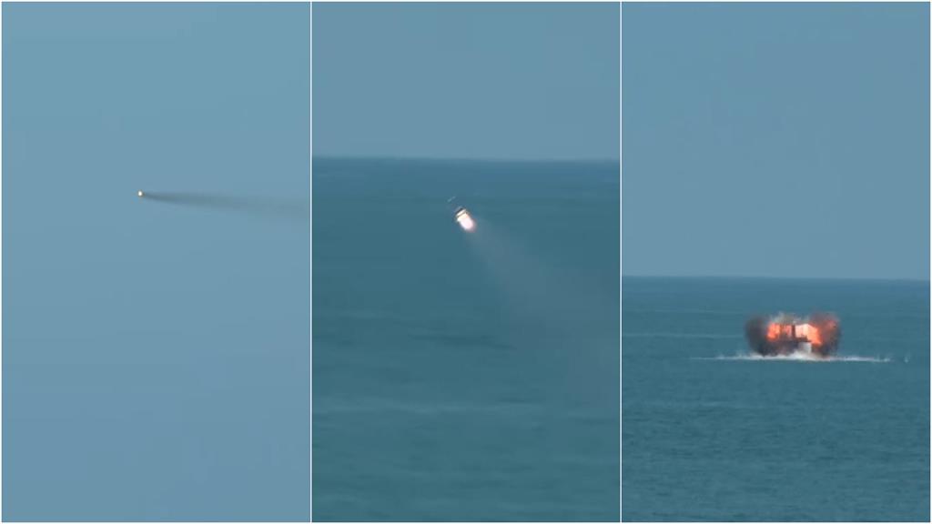 國軍標槍飛彈「消失」靶船卻爆炸？遭藍白粉酸演戲　軍事粉專打臉「揭2大關鍵」