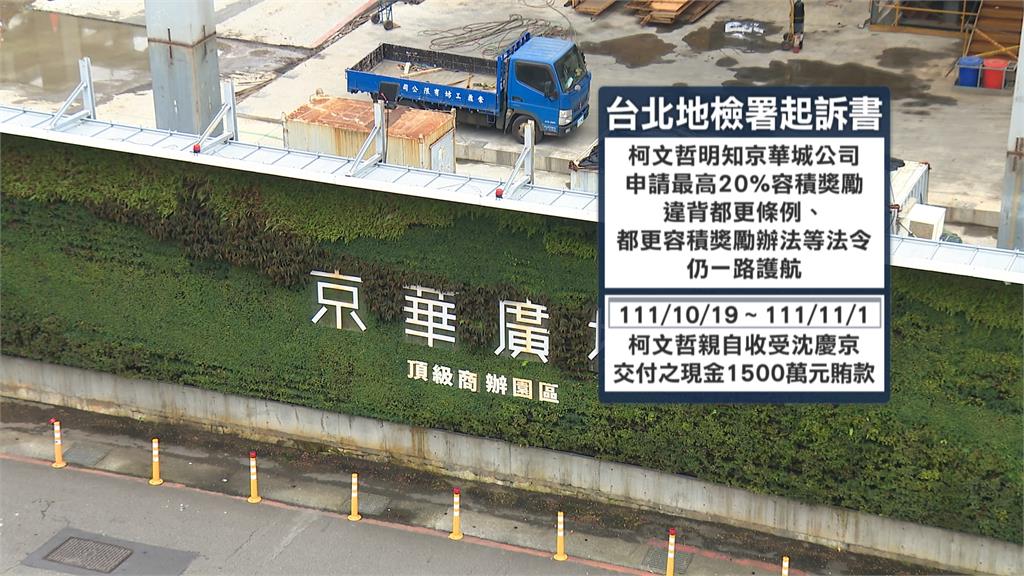 京華城弊案偵結起訴　建案是否停工難題落在蔣市府