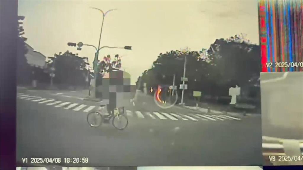 台南婦人噎到命危送醫 救護車送醫途中撞上闖燈逆向腳踏車騎士