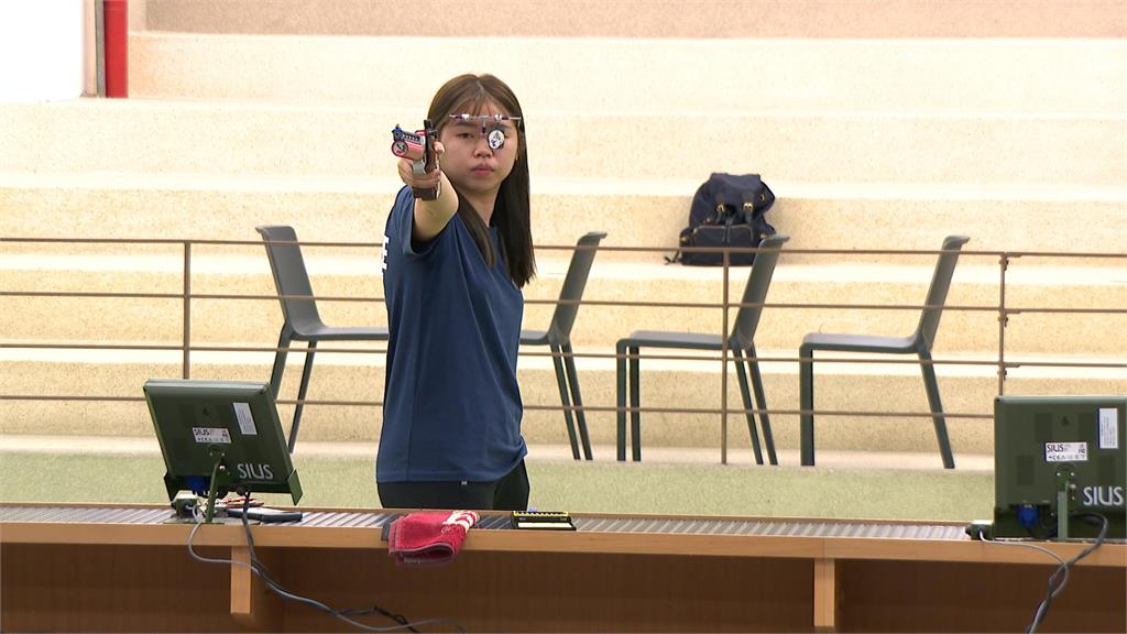 射擊「黃金混雙」睽違五年再合體 呂紹全、林穎欣亞運拚金