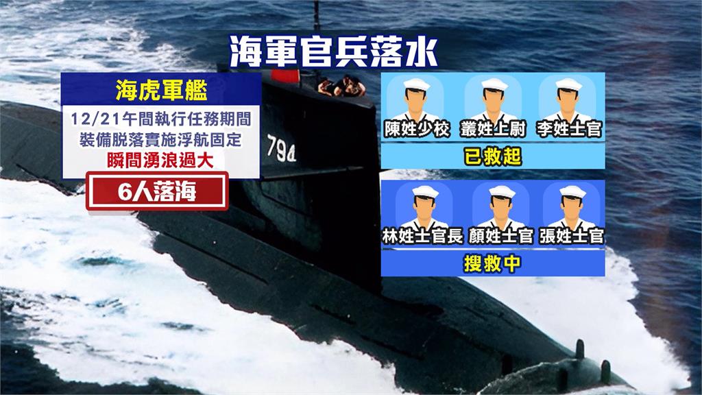 海虎潛艦落海士官妻喊話 看到我老公嗎 孩子想爸爸