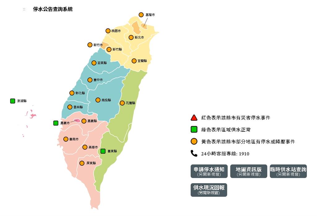停水