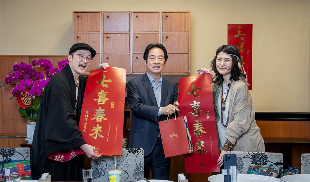 快新聞/初一超狂畫面!賴清德招待日本大胃王100顆水餃 台日情誼宛如家人