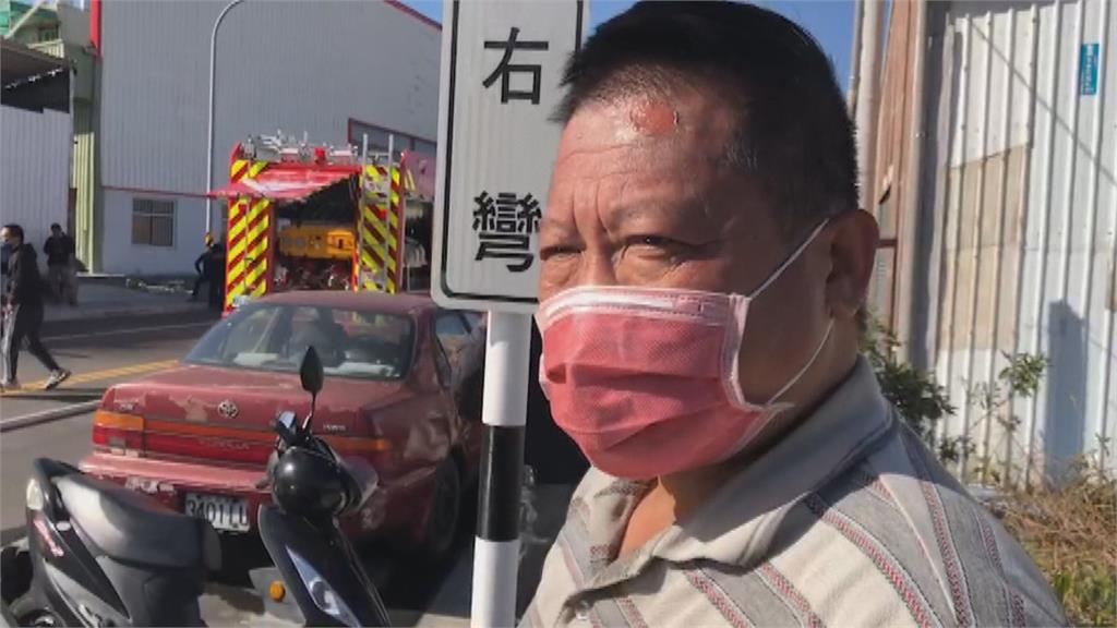 烈焰沖天！亂倒金紙灰燼釀禍　彰化工廠火警老闆倉皇逃生
