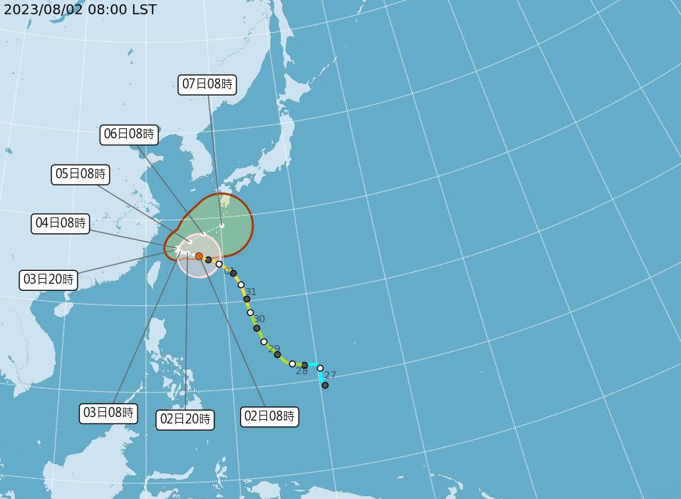 中颱卡努還在增強！北部「能否放颱風假？」林嘉愷曝最大關鍵