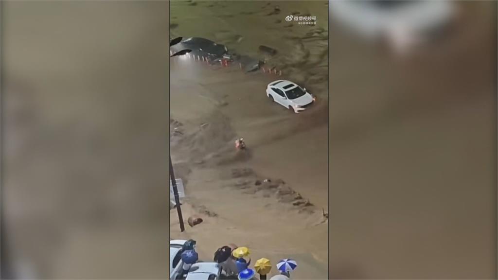 河北唐山「巴威」風災曝:1天降雨超過去年總和,數百輛車遭沖走!