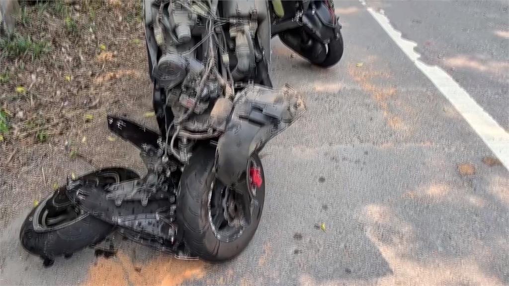 南科女員工開車疑精神不濟　逆向衝撞機車群釀１死７傷