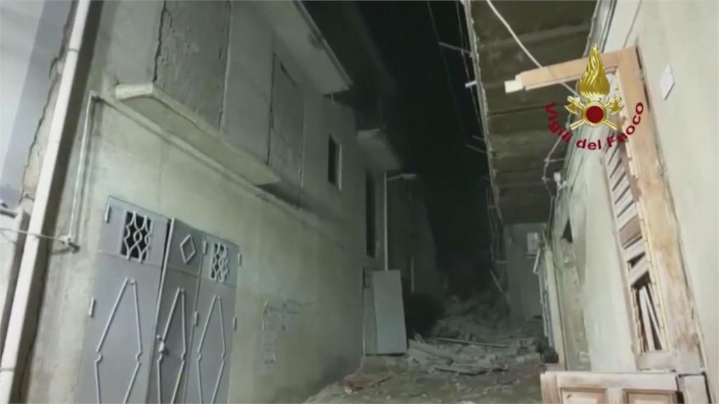 義西西里島天然氣管線驚傳氣爆　3棟建築倒塌