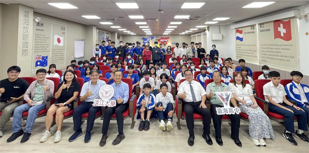 【淡江傳真】淡江大學攜手策略聯盟 臺南瀛海中學加入助攻接軌大學