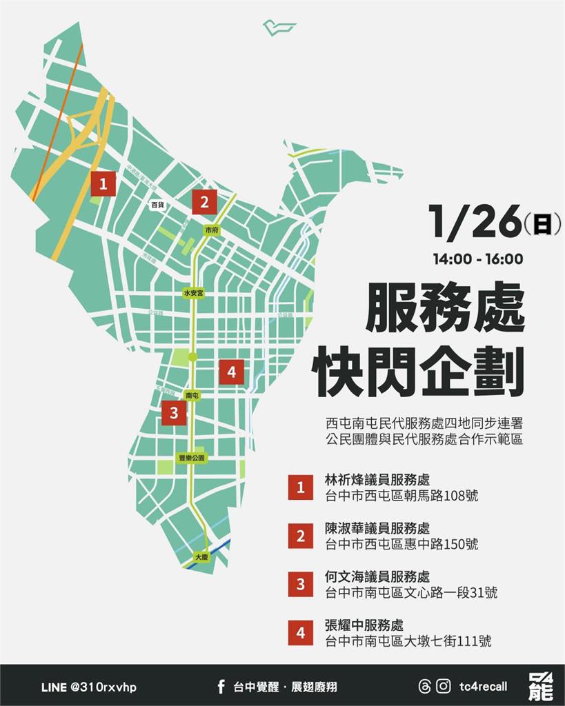 快新聞/劍指廖偉翔!台中民團續收罷免連署 綠議員:烽火燎原非常感動