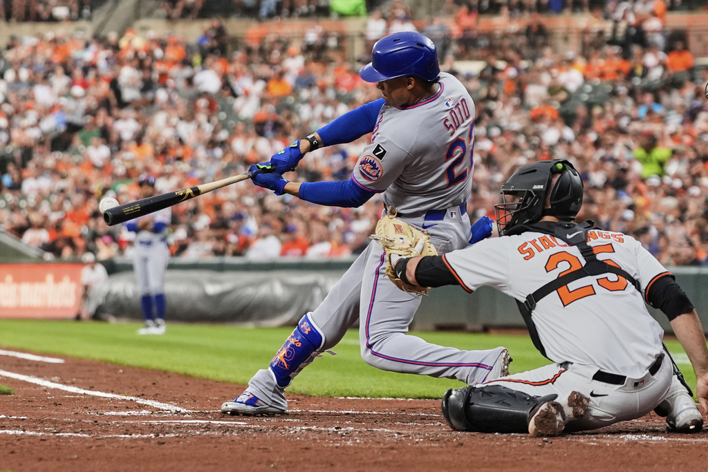 MLB(影)/確定打不了明星賽後 大聯盟最貴球星延長賽棒打金鶯出氣