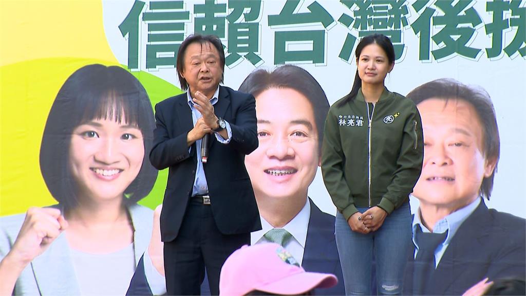 2024立委選戰加溫！　王世堅、謝佩芬合體　相互拉抬聲勢