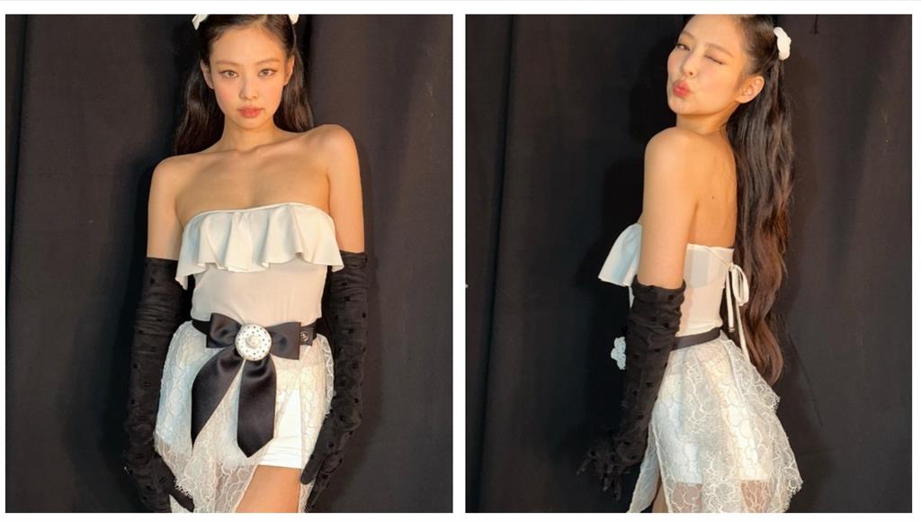 Jennie演唱會辣穿透視芭蕾裝!被「神秘男」抱起網怒:放開她