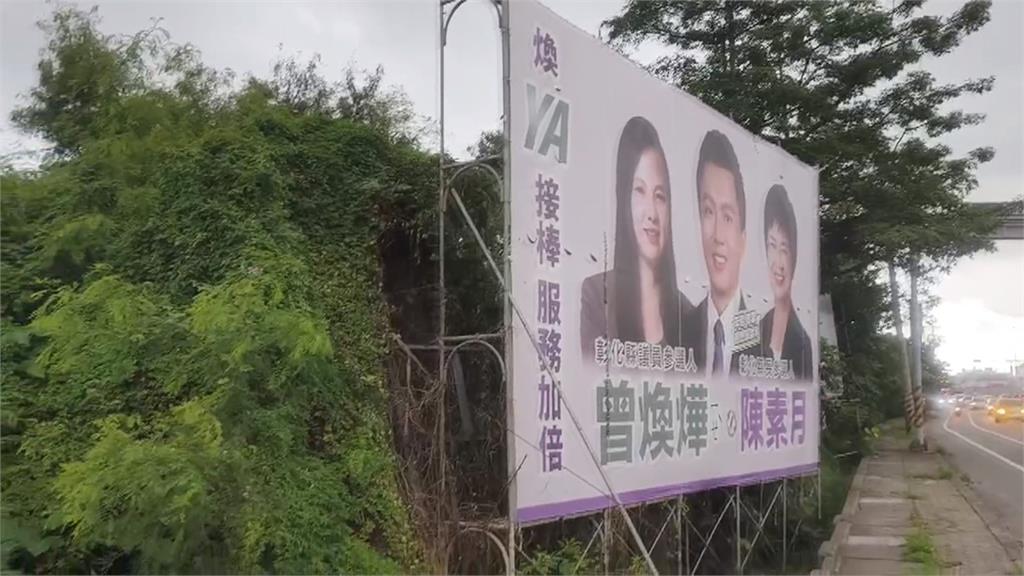 選舉看板後方驚見籃球大虎頭蜂窩　憂心安全連夜摘除