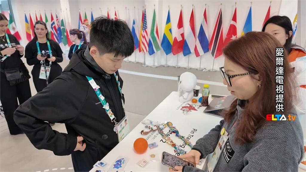 冬奧(影)／花式滑冰場館有亮點！ 「台灣女孩」呂琳萱擔任志工