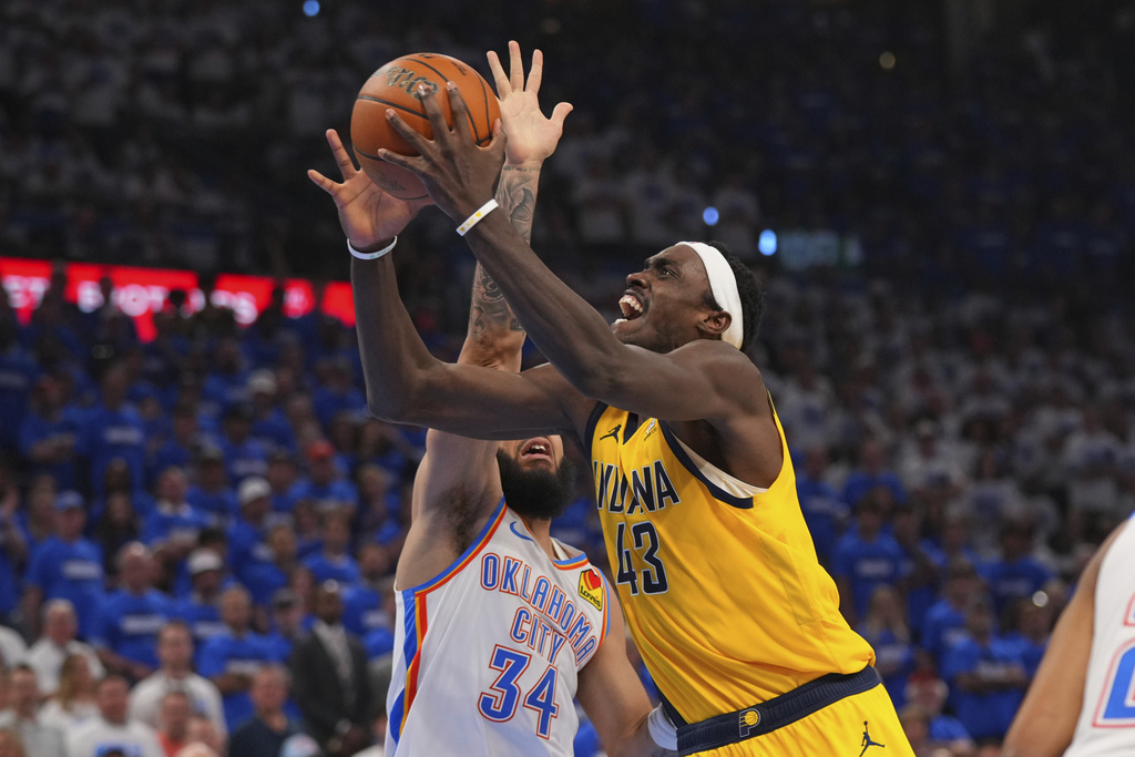 NBA總冠軍戰/G5溜馬一哥哈利伯頓腳傷僅拿4分 雷霆主場勢如破竹取得聽牌優勢