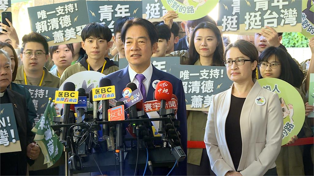 賴蕭配搶頭香登記! 賴清德:不走回一中老路