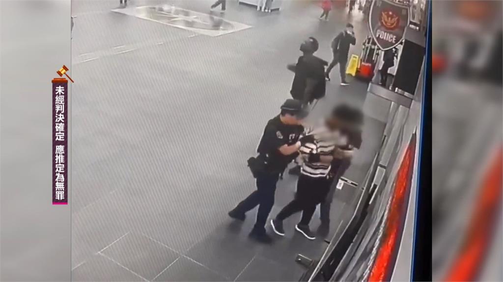 台北車站大廳隨機攻擊！　男子猛踹3歲菲律賓女童腹部