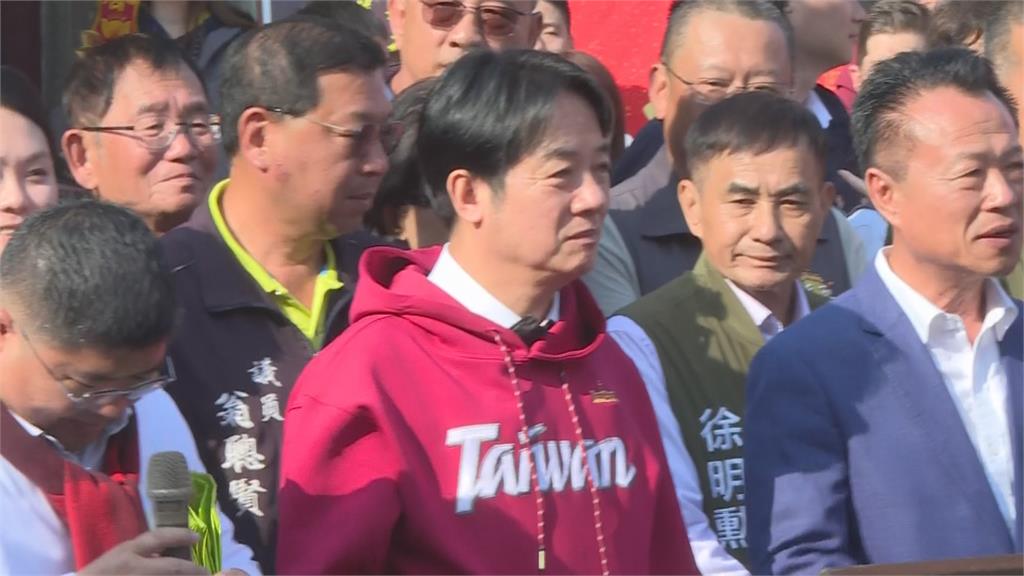 賴總統南下嘉義台南拜年 另類輔選蔡易餘.陳亭妃