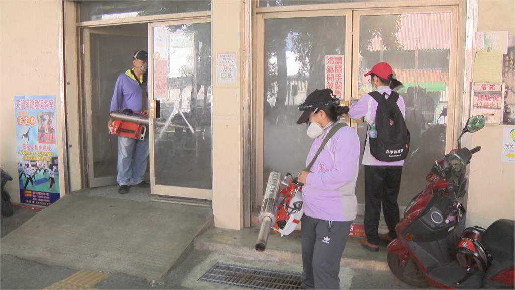 台南登革熱飆破七千例 羅一鈞隊長率二十多人進駐抗疫