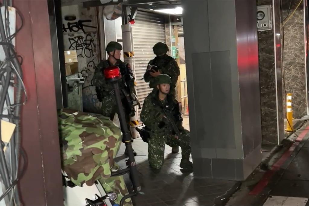 快新聞/漢光演習第三天!國軍展開「協防央行」演練 震撼畫面曝光了