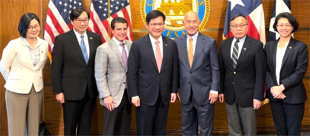 快新聞／林佳龍訪美拜會休士頓市長　助推動興建「Taiwan Tower」