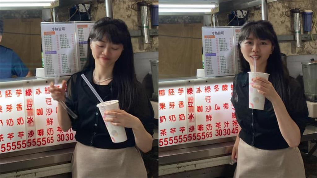 小巷「薄紗仙女狂透膚」竟是高嘉瑜!轉身亮出「波霸大招牌」7千人猛朝聖