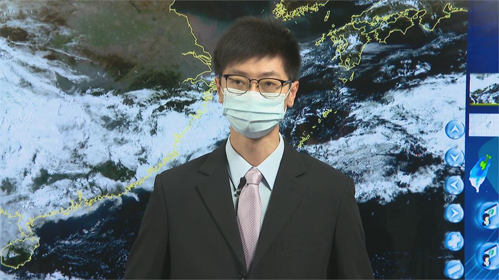 週日東半部有局部雨　週一低溫可能探12度