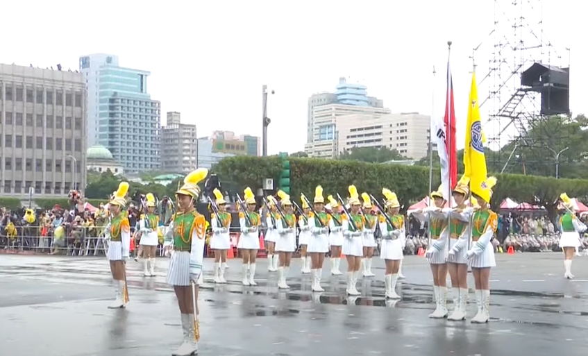 台灣唯一代表隊「綠色旋風」來襲！睽違18年北一女儀隊再登美國遊行