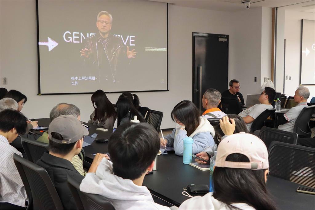 【淡江傳真】NVIDIA邀淡江大學全國首辦 Watch Party 滿滿學生與家長探索AI