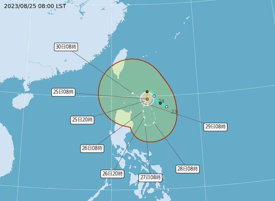 蘇拉颱風「海面轉圈圈」！林嘉愷曝「襲台時間點」：可能從東部登陸