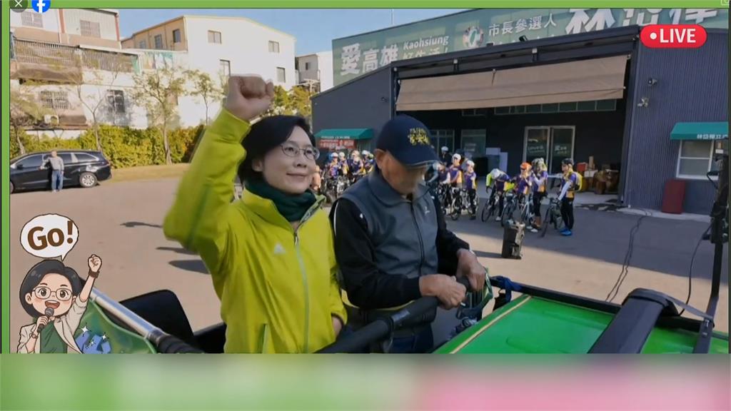 民進黨高雄市長初選白熱化　4名選將週日行程滿檔