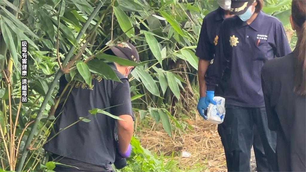 雲林斗六市區草叢驚見紅衣男屍 疑吸毒過量遭人丟包