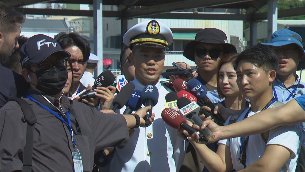 海軍新濱碼頭玉山、塔江艦 明天首次開放民眾登艦