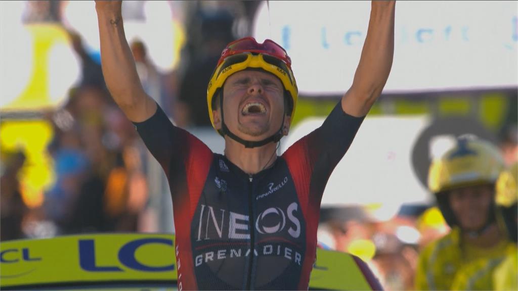 環法自行車賽第12站　22歲英國新秀脫穎而出