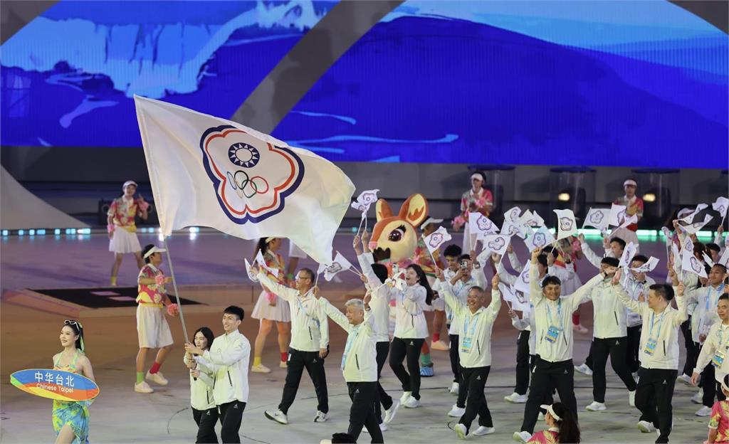 綜合／亞沙運開幕典禮台灣隊第40順位進場！代表團共68人出席參與10種賽事項目