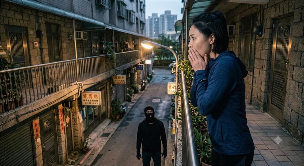 頭套男深夜見女運動秒貼近「脫褲DIY」！洩慾完跟蹤回家「站樓下死盯」結局曝